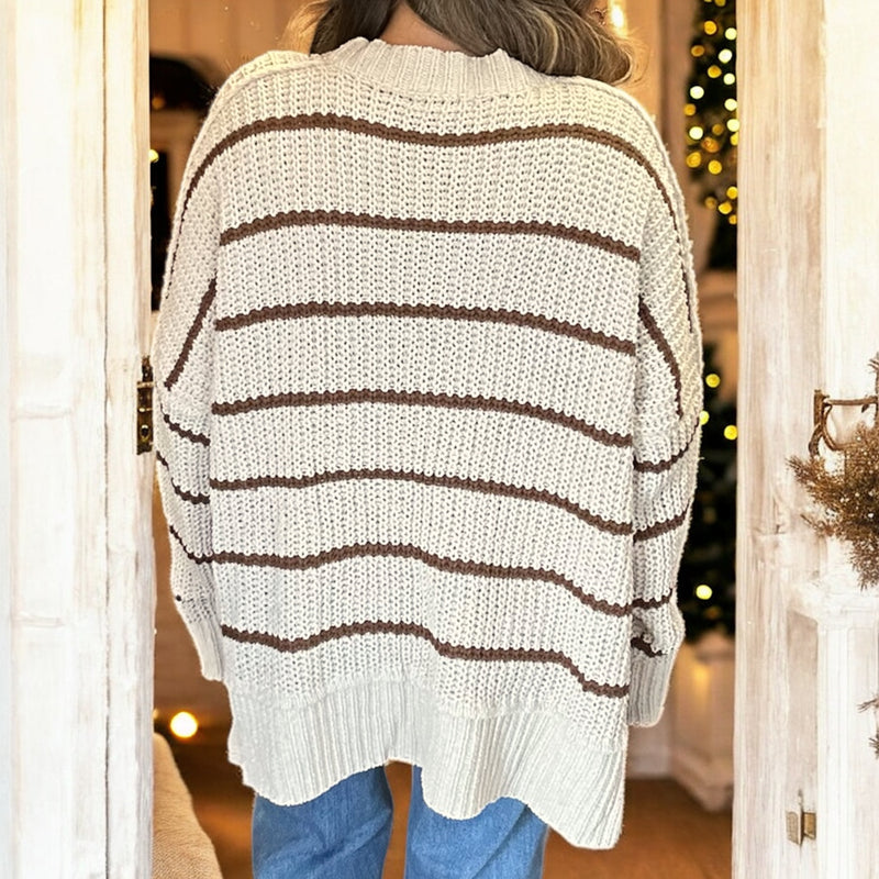 Sandstone Stripe Cardi