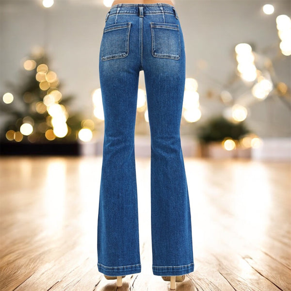 RISEN Double Button Flares