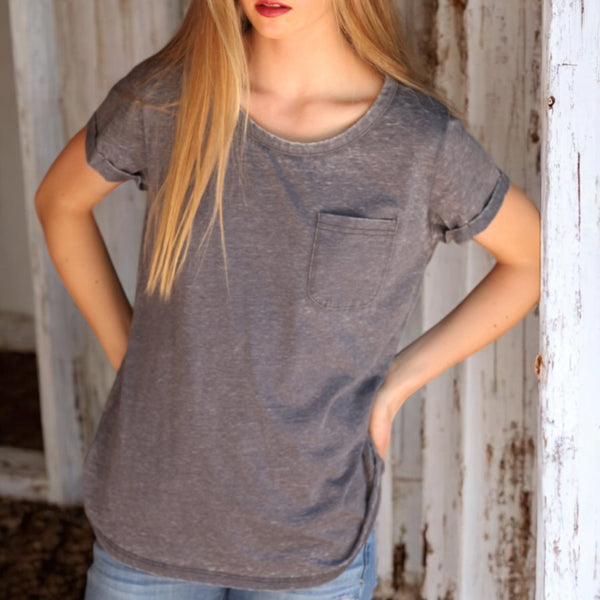 Spring Burnout Tee GRAY