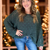 Cabin Season Sweater PINE