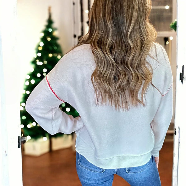 Merry Mood Pullover WHITE