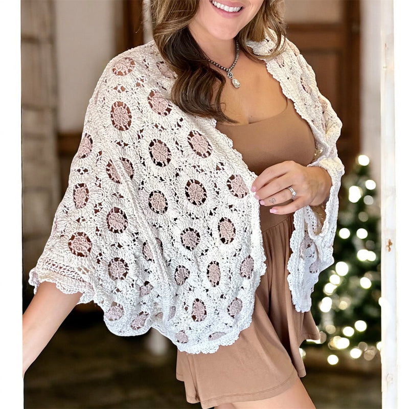 Alpine Lace Cardigan ONE  SIZE