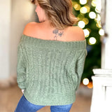 Here Tonight Sweater MOSS