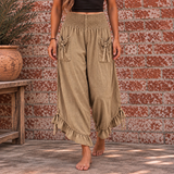 Day Tripper Pants CAMEL ONE SIZE