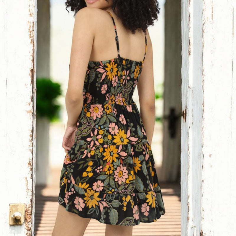 Full Bloom Mini Dress