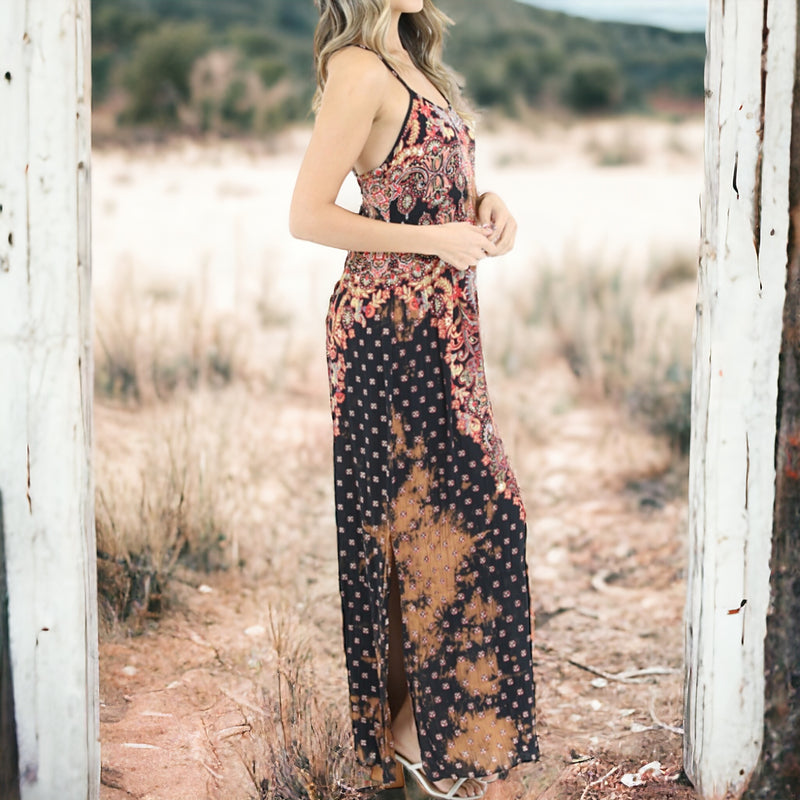 All Laced Up Maxi BLACK