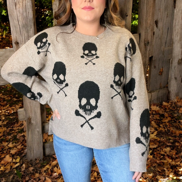 Spooky Skulls Sweater