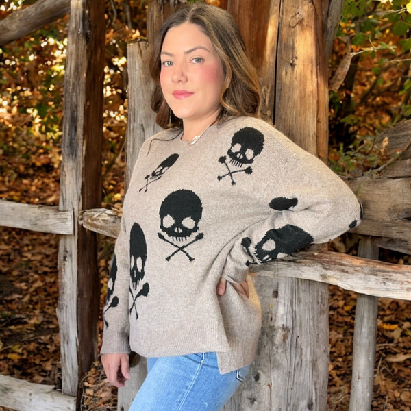 Spooky Skulls Sweater