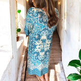 Gypsy Sky Kimono AQUA One Size