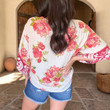 Sunset Garden Tie Top