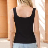 Double Layer Basic Tank BLACK