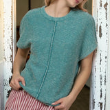 Hometown Summer Cotton Top TEAL