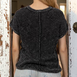 Hometown Summer Cotton Top BLACK
