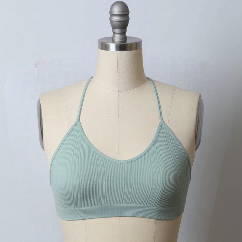 Tattoo Mesh Bralette SAGE