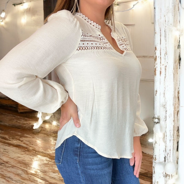 Bloomsday Top IVORY