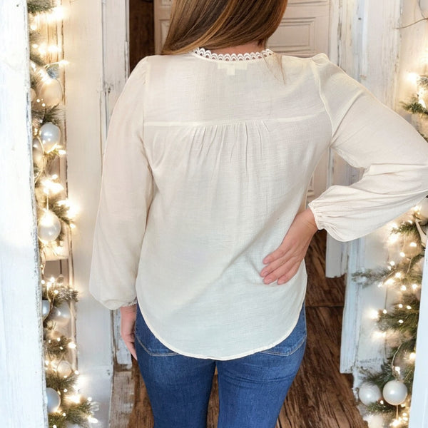 Bloomsday Top IVORY