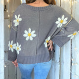 Flowers in Fall Sweater