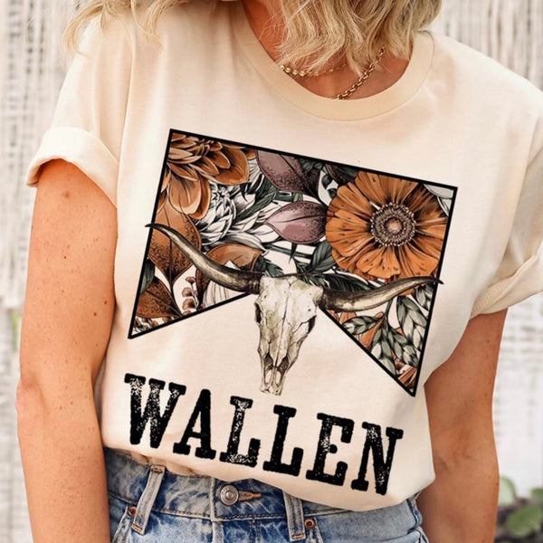 Wallen Graphic Tee CREAM