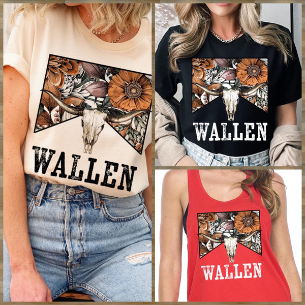 Wallen Graphic Tee BLACK