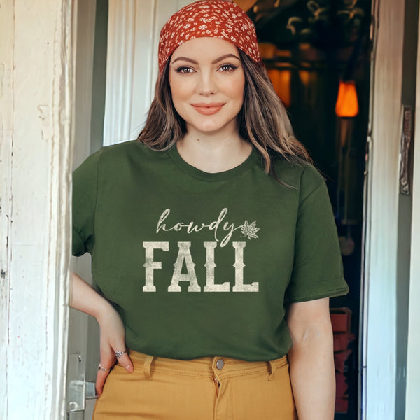 Howdy Fall Graphic Tee FOREST
