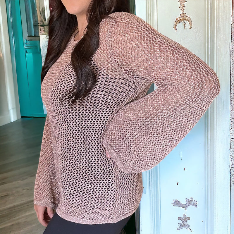 Champagne Sweater BLUSH