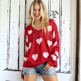 Love Me Sweater RED