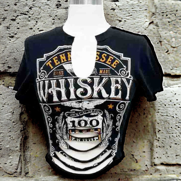 Tennessee Whiskey Graphic Tee BLACK