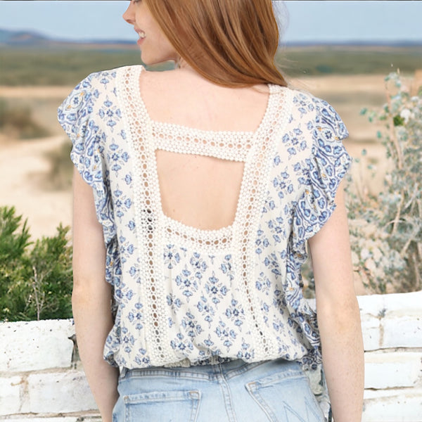In The Clouds Backless Top
