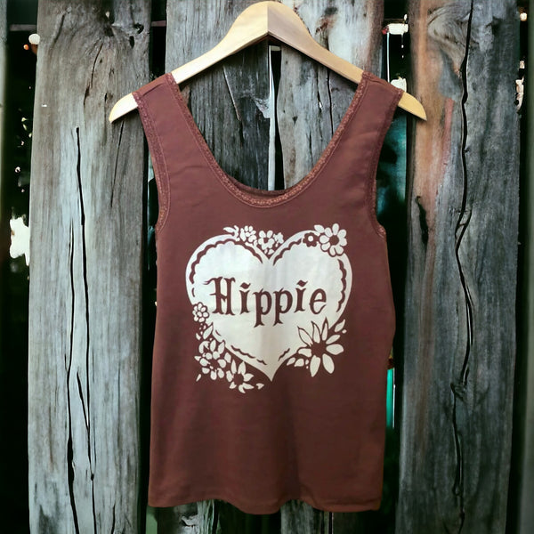 Vintage Lace Hippie Tank