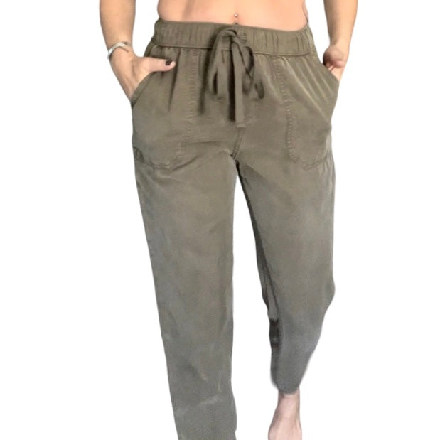 Olive Drawstring Pants