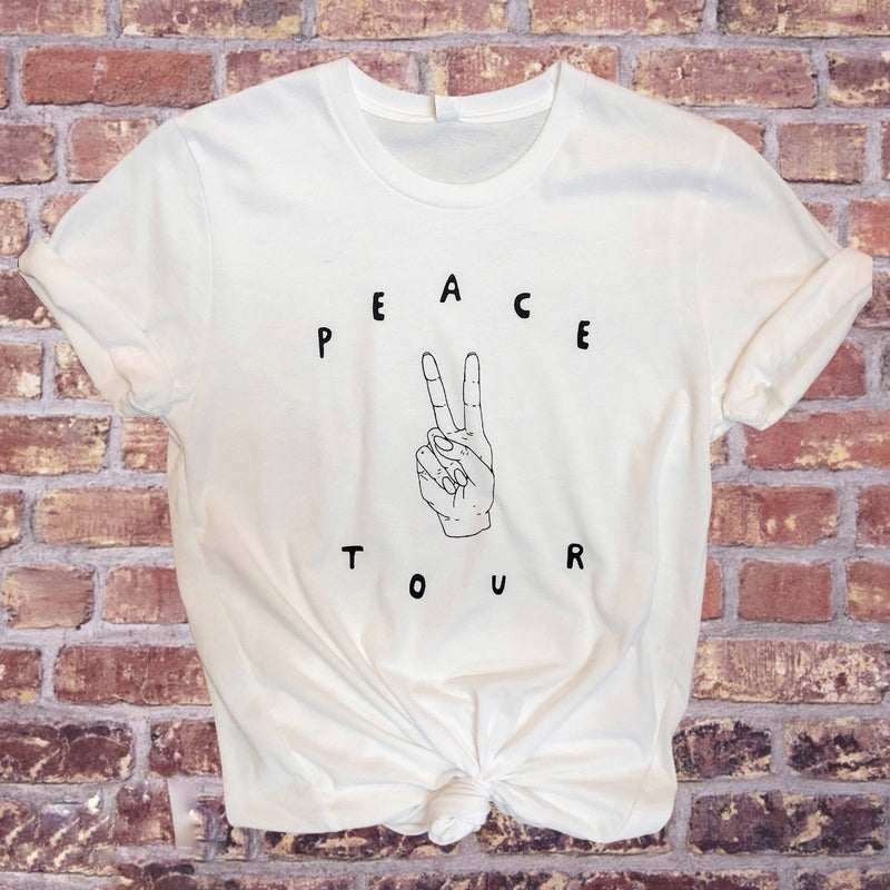 Peace Tour graphic tee